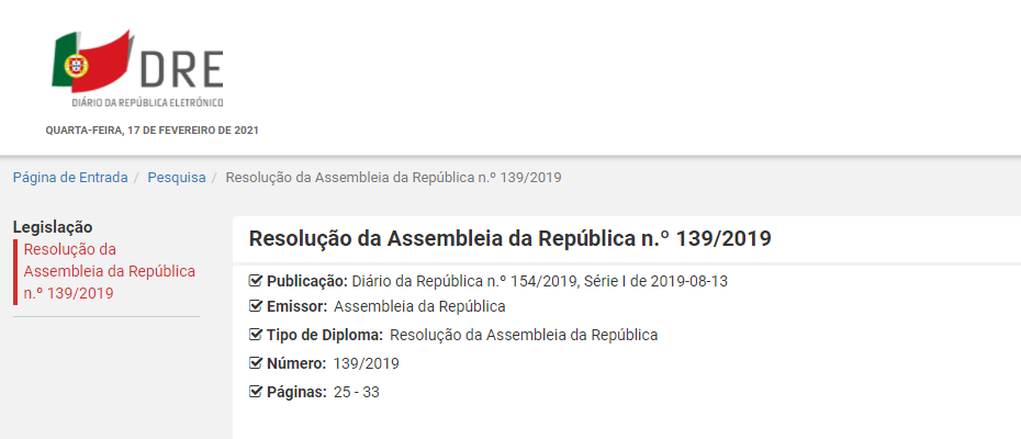 Acordo sobre Cooperação em Matéria de Defesa entre Estónia e Portugal